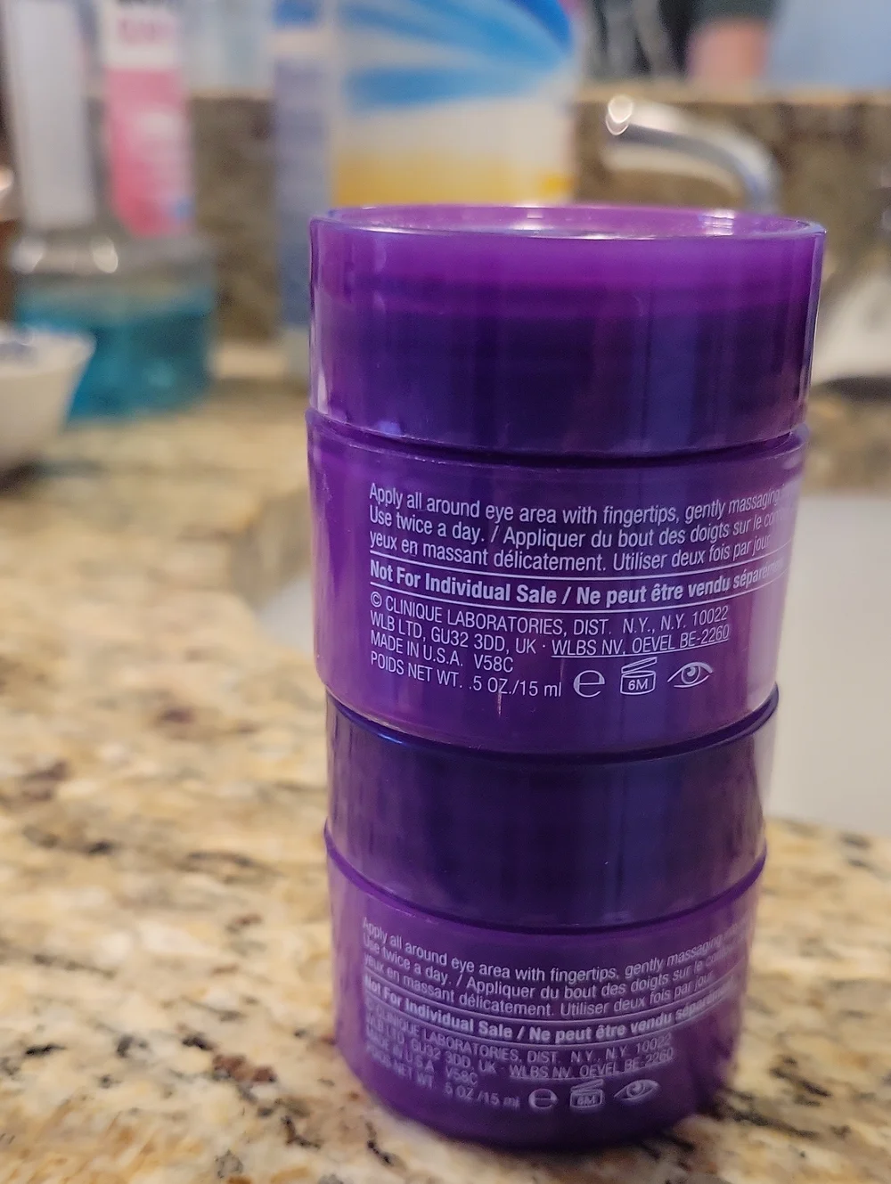 Clinique Smart Clinical Repair Eye Cream - Purple Jar
